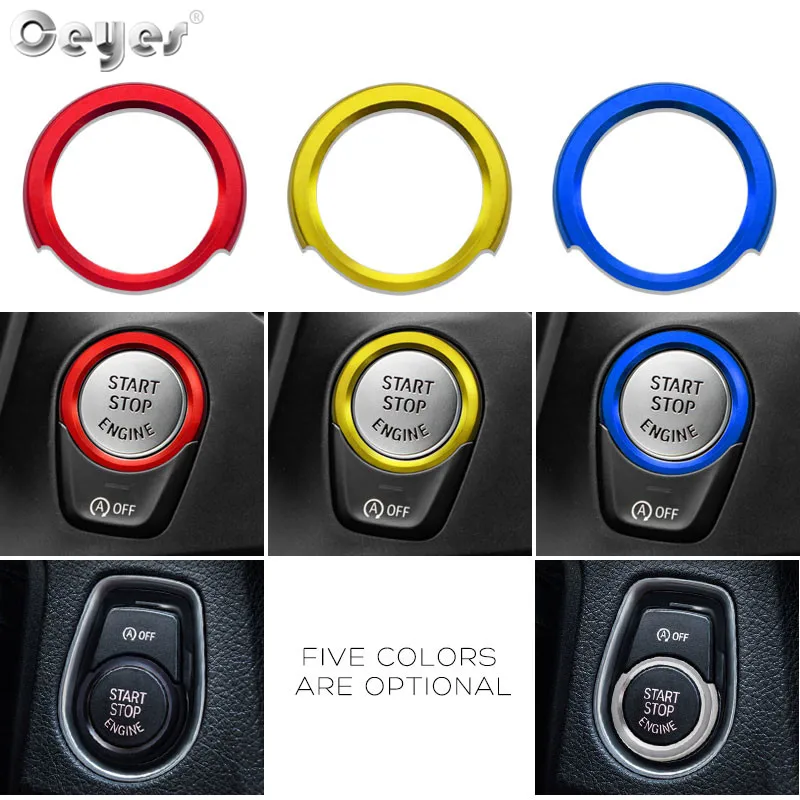 Start Engine Button Ring for BMW (2)
