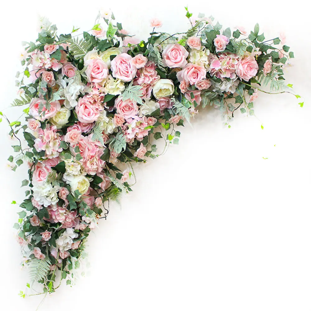 

Artificial Rose Flower Row Small Corner Flowers Simulation Silk Fake Flowers Wedding DIY Decor Home Garland Decor Flores