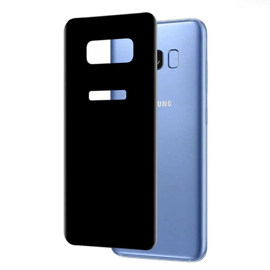 IMIDO-Back-Cover-For-Samsung-Galaxy-S8-Clear-Tempered-Glass-3D-9H-Black-Back-Full-Cover.jpg_640x640