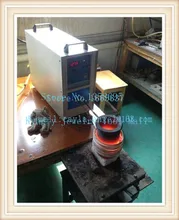 High Frequency 220V 15KW 1 kg Gold Silver Copper Melting Furnace Welding Machine