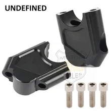 CNC черный Аксессуары для мотоциклов алюминиевая рукоятка из сплава подъемный комплект движется бар до для BMW F800GS 2008 2009 2010- определено