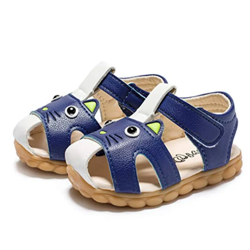 Baby Shoes Sandals Unisex for Boys and Girls Babies Toddlers Size 6-12 12-18 0-6 5.5 Summer Kids Fashion Leather Shoes