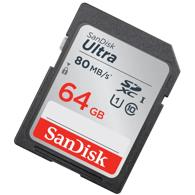 SANDISK 100% разъем для SD карты со шлейфом 16 GB 32 GB SDHC 64 GB 128 GB SDXC UHS-I U3 карта памяти SD Class10 SD флеш-карта памяти карты для Камера