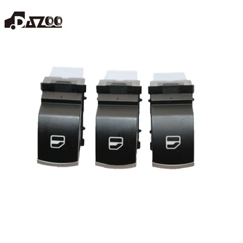 

DAZOO 3PCS Electric Single Window Control Switch For VW Jetta 6 Golf GTI 5 6 Touran Tiguan Caddy Passat B6 CC 5ND 959 855