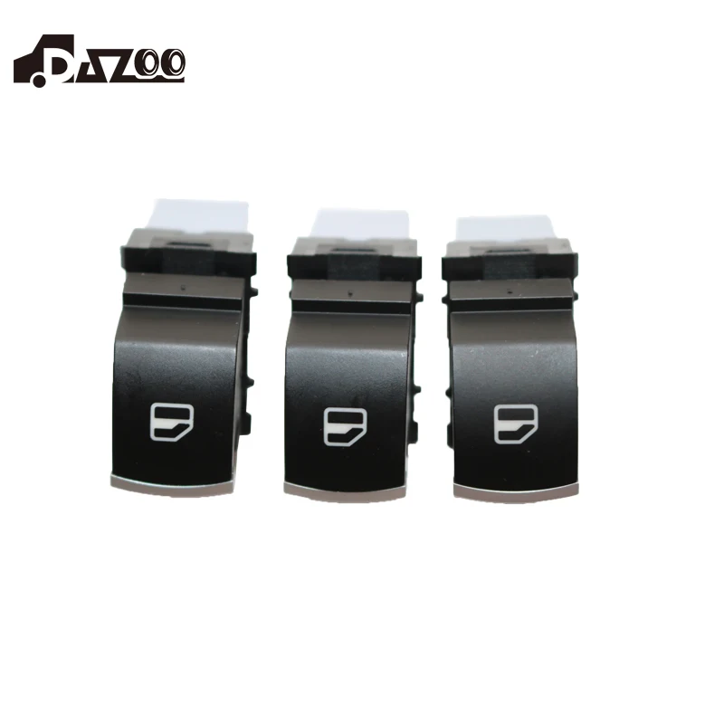 DAZOO 3PCS Electric Window Lifter Control Switch For VW Golf MK5 MK6 Passat B6 GTI Jetta 6 Touran Tiguan Caddy CC 5ND 959 855 |