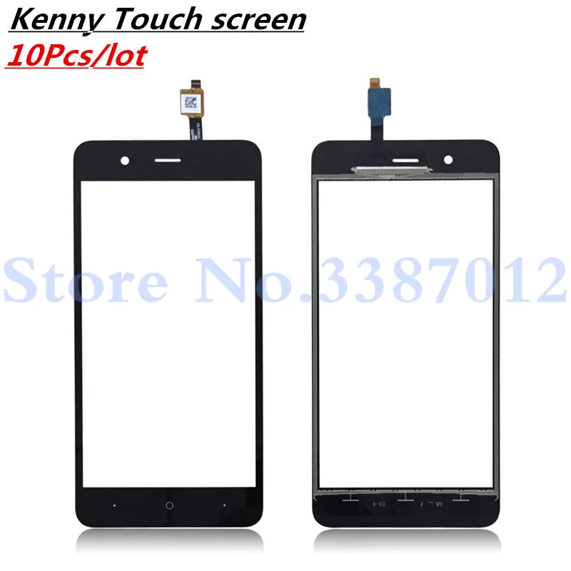 10Pcs/lot 5.0'' Replacement High Quality For Wiko Kenny Touch Screen Digitizer Sensor Outer Glass Lens Panel | Мобильные