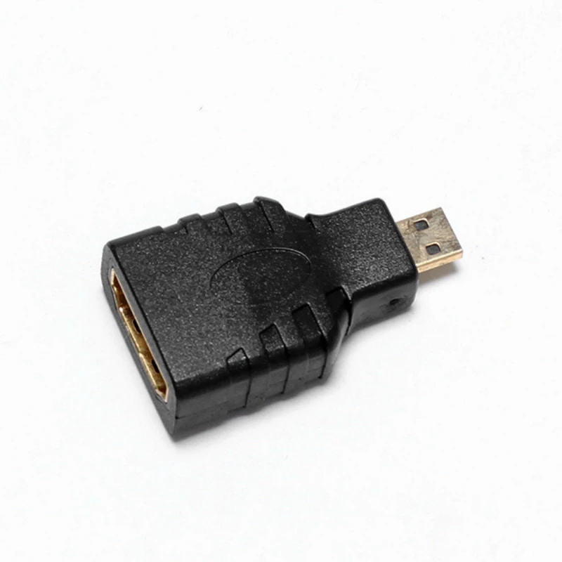 1 шт. переходник с HDMI-разъемом типа А на HDMI-совместимый Micro D папа золотые контакты |