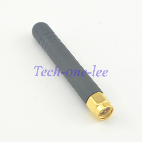 100 pieces/lot Rubber Antenna 2.4GHZ 2-3dbi gains