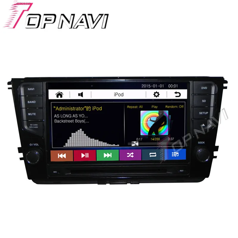 Perfect Topnavi 8" Car DVD GPS For VW Lamando Car Radio Multimedia Audio Stereo In Dash,Wince System 15