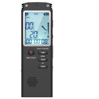 

2020 Voice Recorde 8GB USB Audio Recorder with Mp3 Player, Small and Portable Sound Recorder with HD Recording,Double Microphone