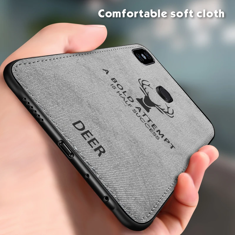 

For Xiaomi Mi 9 9T Pro Mi9 SE Case Classic Fabric Cloth Soft Silicone Frame Back Cover On Redmi Note 7 K20 Pro K 20 Phone Case