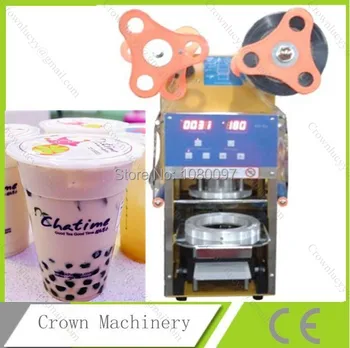 

Free Shipping Digital Full Automatic Plastic Cup Sealing Machine