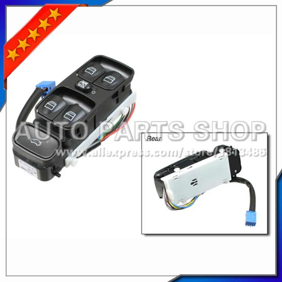 

car accessories Front left Power Window Switch OEM A2038210679 2038200110 For Benz W203 C-CLASS C320 C230 1998-2003