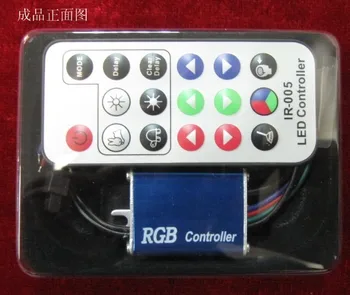 

Waterproof IP65 Wireless 14 KEY IR Remote Controller For RGB LED Lights Strip