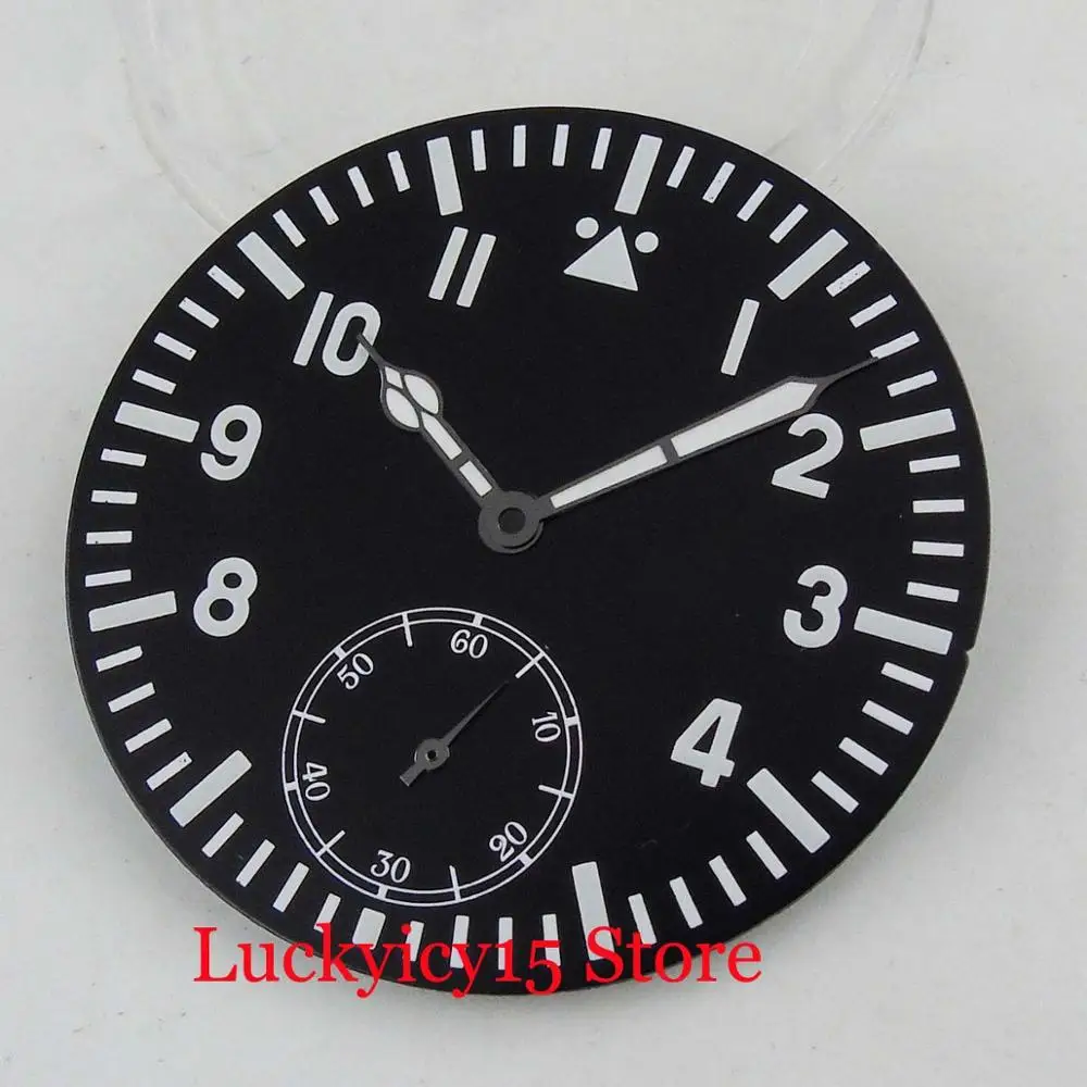 

Watch Face Fit for ETA 6497 Hand Winding Movement 38.9mm Watch Dial With Watch Hand