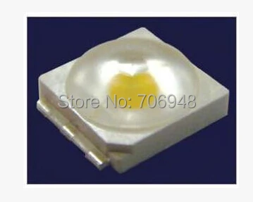 

0.3W SMD 5252 cold white led diode with lens for TV etc 3-3.3v 70-90ma