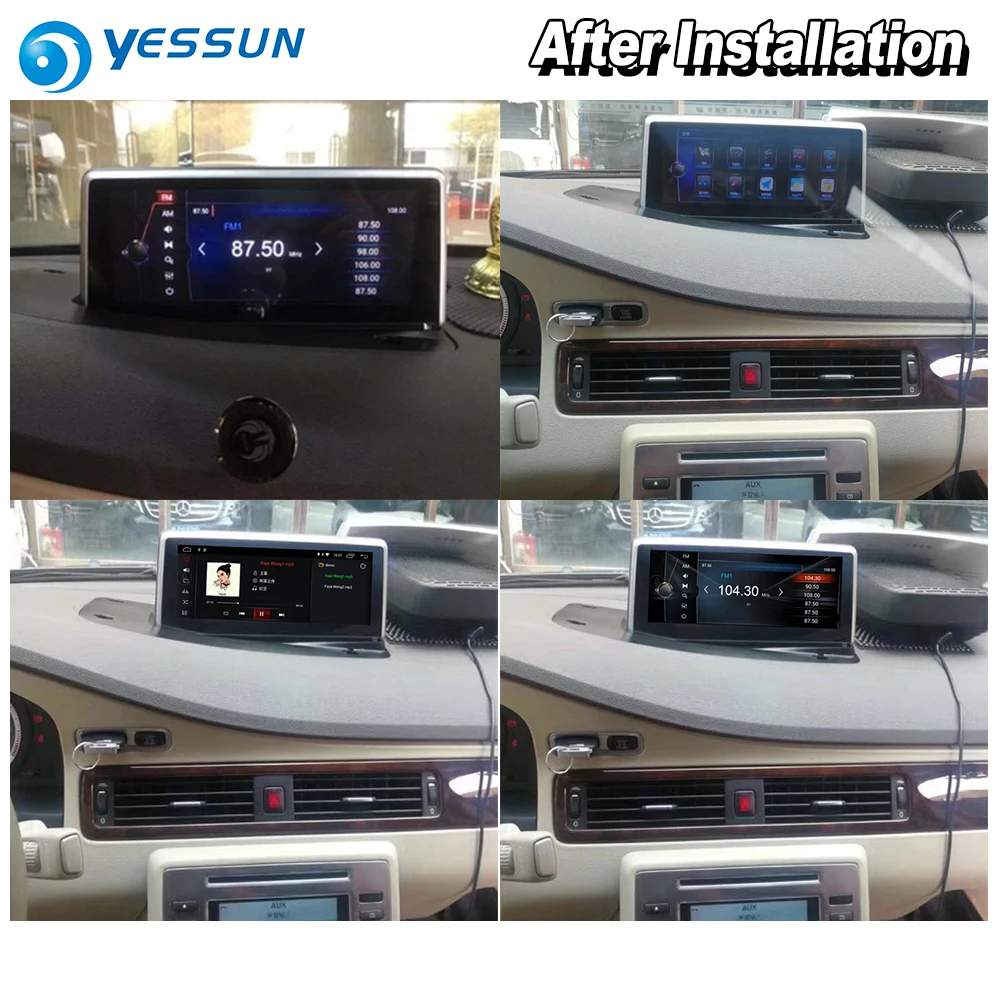 Discount YESSUN For Volvo S80 2006~2016 Car Android Carplay GPS Navi maps Navigation Player Radio Stereo Multimedia HD Screen No CD DVD 2