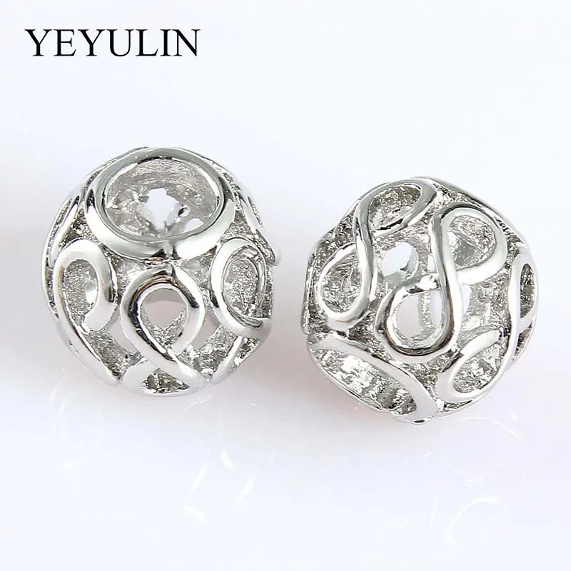 

10 Pcs Space Beads Alloy Spacer Beads With Letters 8 Shape Loose Bead For DIY Charms Necklace Fashion Jewelry Accessories