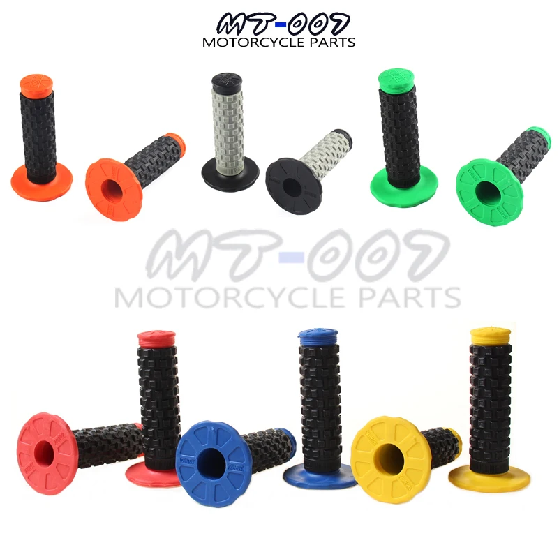 

Pro Taper Grip Handle MX Grip for Dirt Pit bike Motocross Motorcycle Handlebar Grips Double color Hand Grips Free shipping