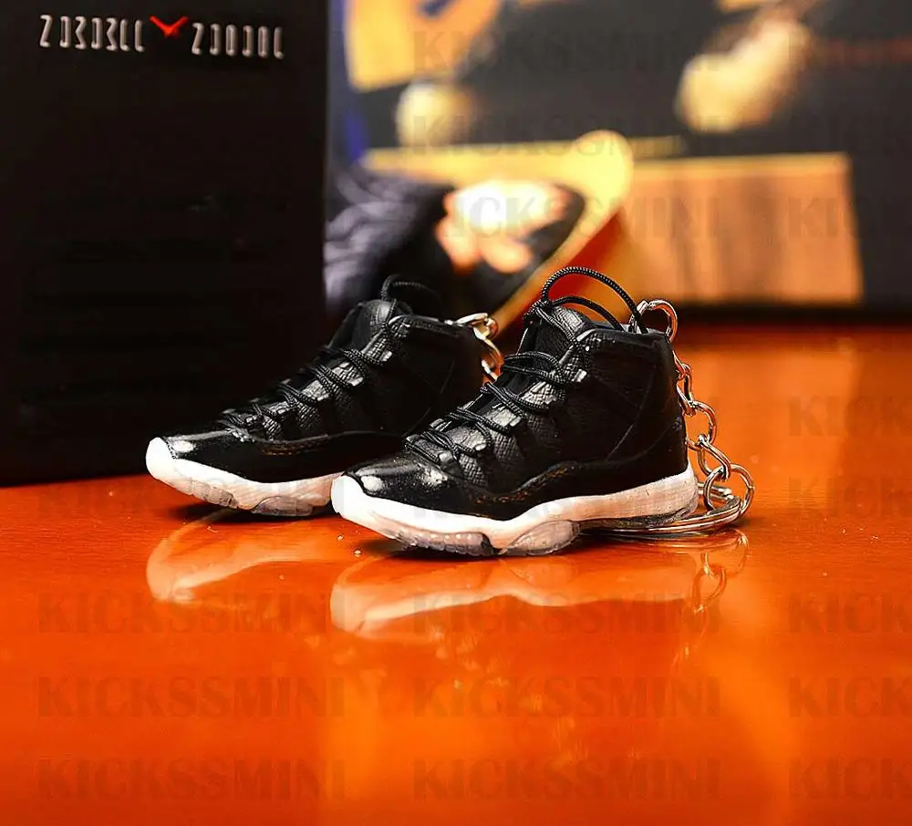 

China factory promotional gifts dropshipping Handcrafted AJ11 72-10 1/6 scale 3D Mini Shoe Sneaker doll accessory