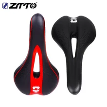 Mountain bike leather cushions Taiwan hollow cushions ergonomic hollow black and white cushions breathable comfort cushions knitted cushions