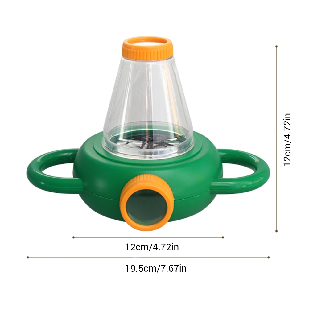 Детское увеличительное стекло с 2 полосами, увеличительное стекло для детей и школьников, улучшающее возможности обучения и наблюдения, Обучающие Игрушки для раннего возраста
