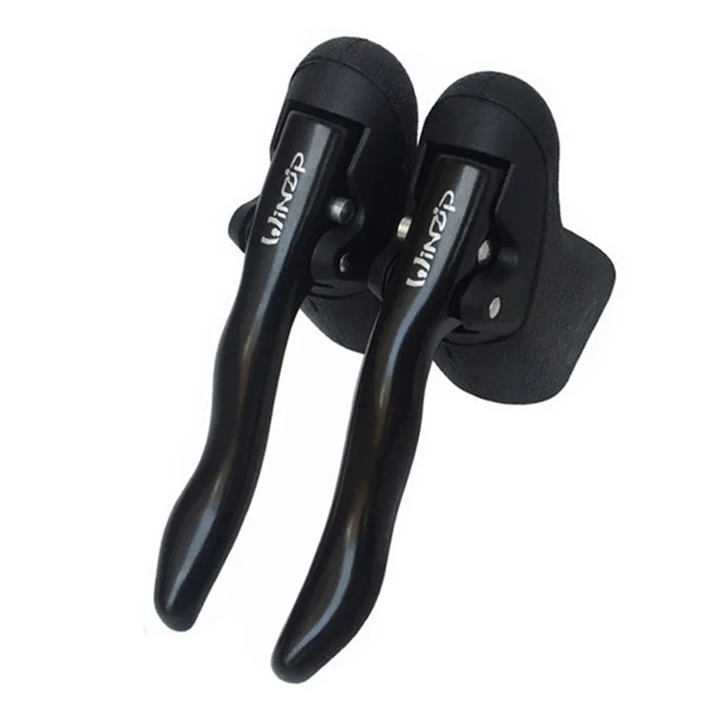 V-Brake Levers Lightweight Alloy Brake Levers 2 Finger Mountain Bike Bicycle BMX MTB V Brake Bike accessories #2d04 (15)