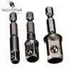 3Pcs Hex Socket Drill Adapter 1/4