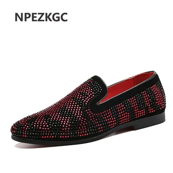 

NPEZKGC Men Shoes Luxury Brand Leather Casual Driving Oxfords Designer Shoes Men Loafers Moccasins Italian Shoes Men Flats