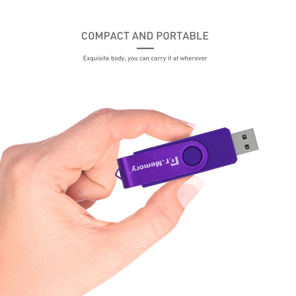 Металлические USB флэш накопители 2 в 1 8 ГБ 16 OTG Android накопитель 32 4 Гб карта памяти