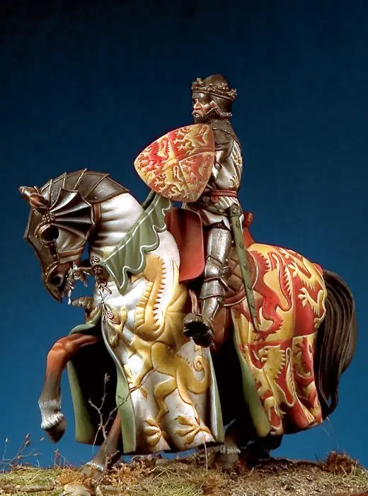 

1/32 Scale Resin Figure Building Kit Medieval Prince of Wales 54mm