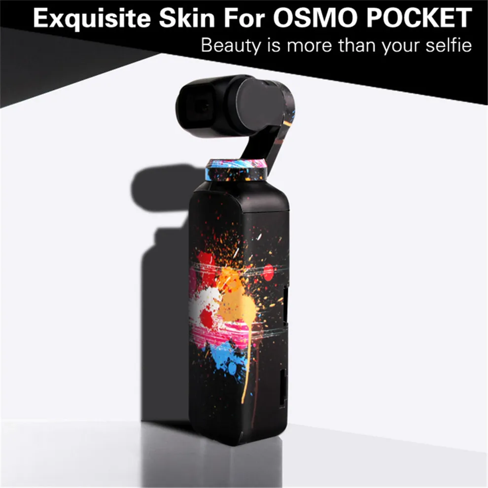 Waterproof Stickers For DJI OSMO Pocket Handheld Gimbal ColorfulCamouflage Decals 3M Scotchcal Film Skin Stickers Accessories-16
