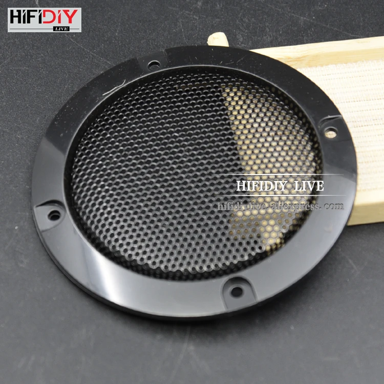 HIFIDIY LIVE " 3,5 дюймов динамик сетчатая Крышка высококачественный автомобильный домашний сетчатый корпус динамик s пластиковая рамка металлические железные проволочные решетки