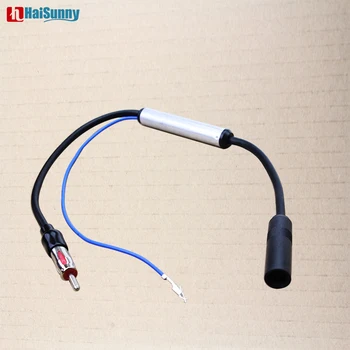 

HaiSunny High Quality 12-24V 12-24V Car FM/AM Stereo Radio Inline Antenna Booster Signal Amp Amplifier Rated 4.7 /5 based on 28