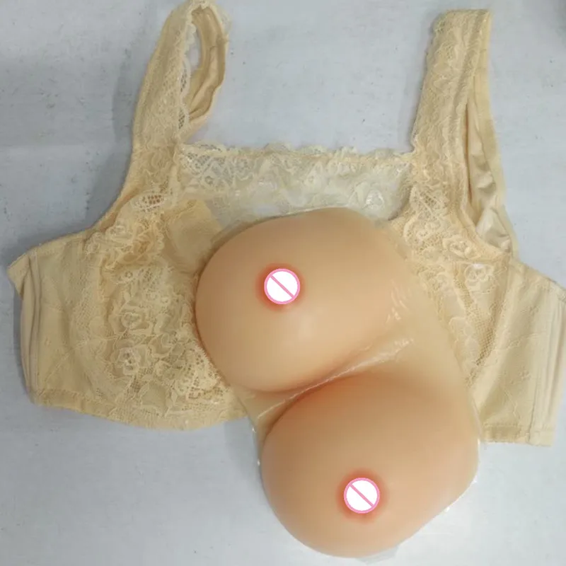 

E+ F Cup Artificial Silicone Fake Breast Form Crossdress Silicone Breast Forms For Man Transvestism Dressed As Woman