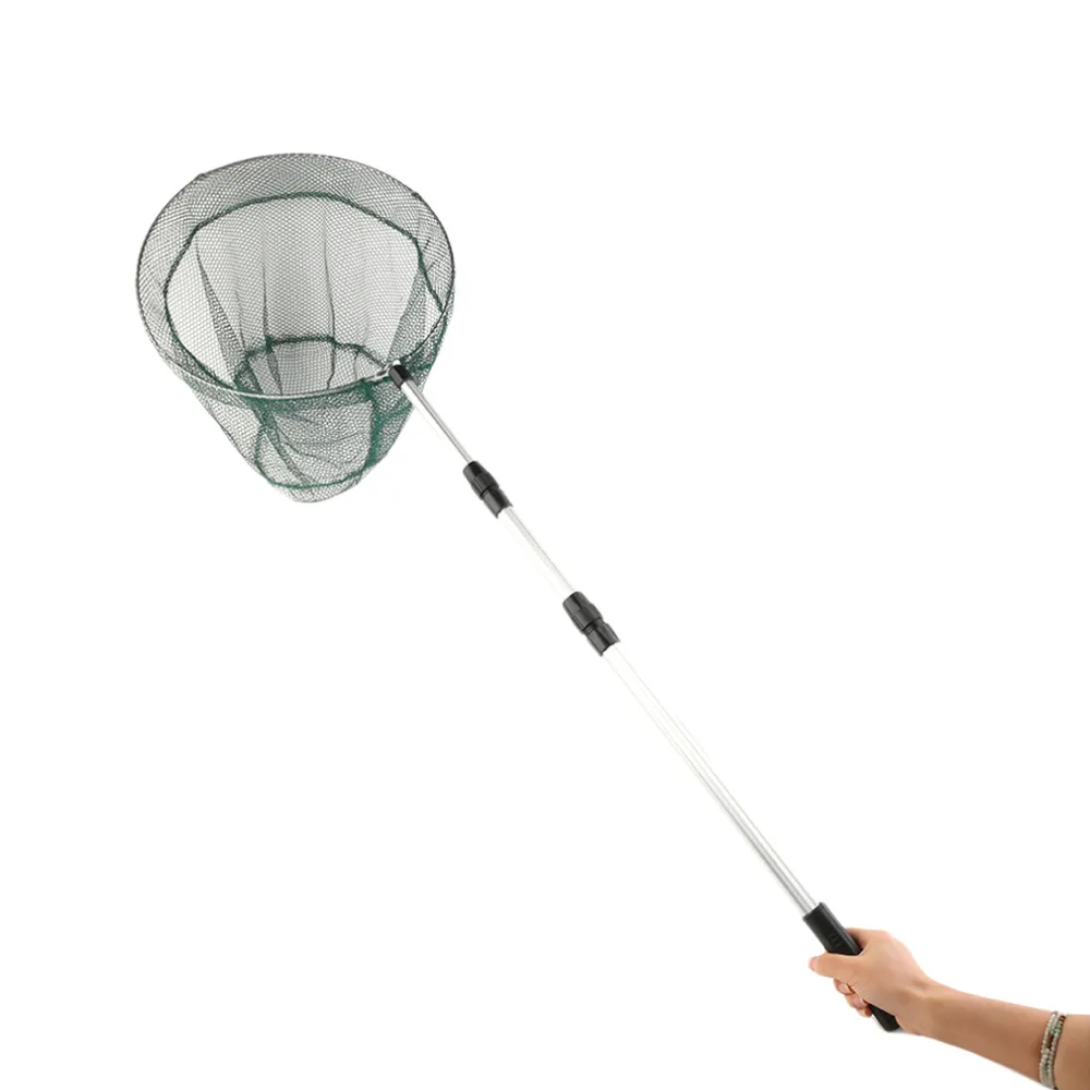 Good deal frame Folding Fishing Landing Net Aluminum 3 Section