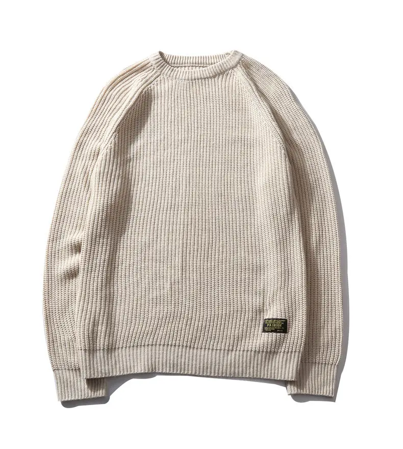 3Color Winter Men Pullover Sweaters Warm Thick Sweater Men Autumn Knited Male Pullover Jumper Navy Red Khaki Brand Muls M-4XL-10
