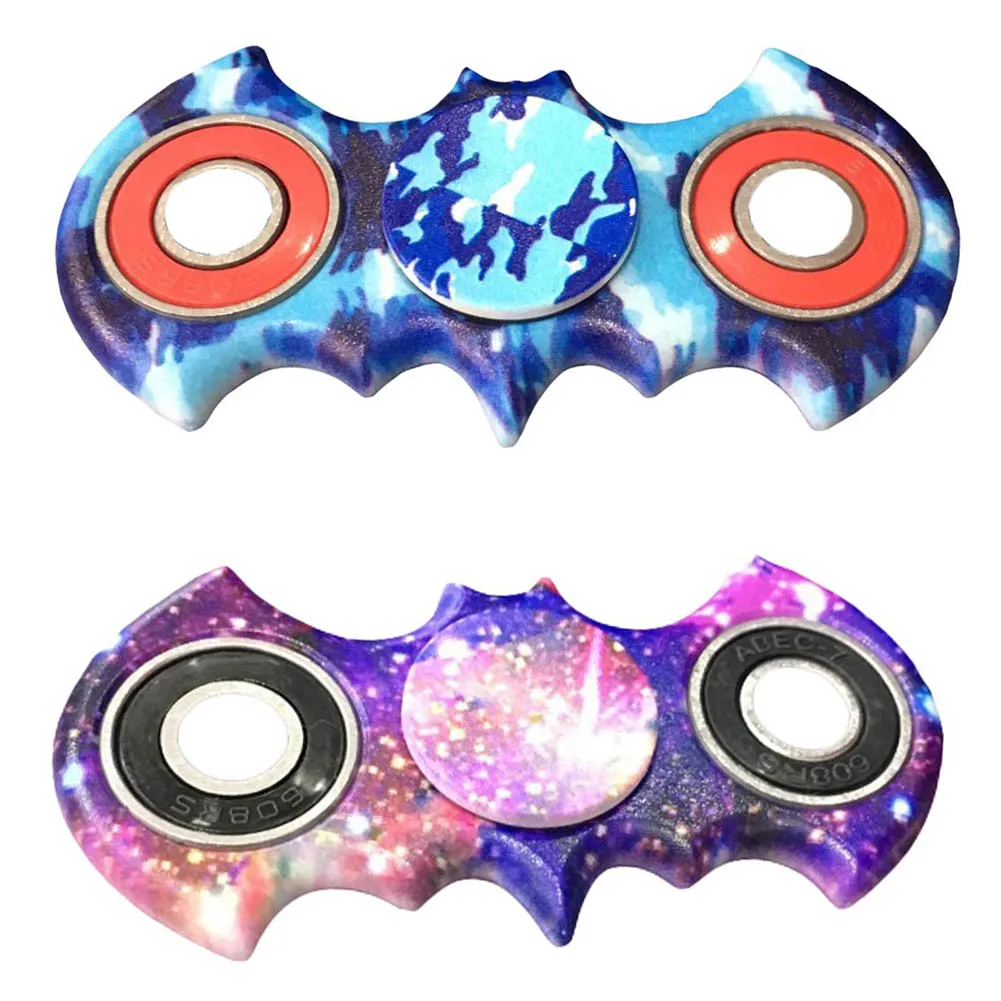 New Spinner Injection Molded Bat Style Shaped Figit Finger Spinner Anti stress EDC ADHD font b
