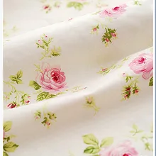 50 см* 160 см роза, хлопок, саржевая ткань с принтом, детские постельные принадлежности, для детей, для шитья, для детей, для лоскутного шитья, кукольная ткань
