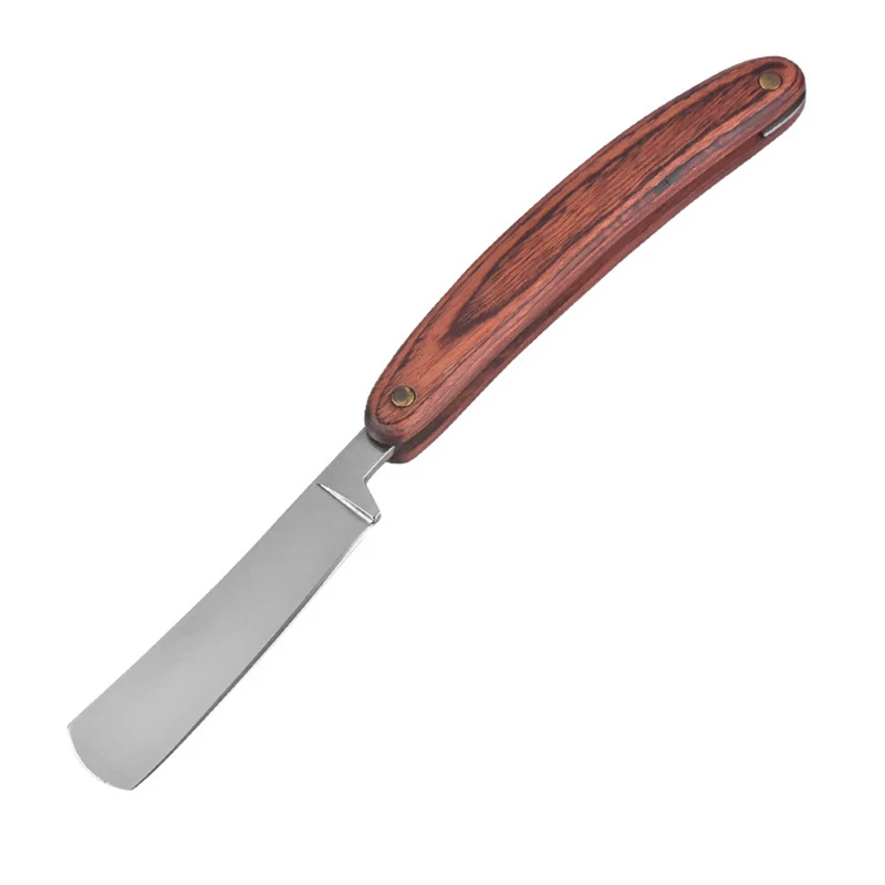Портативный мужской складной нож для бритья салон лезвием бритва, Опасная бритва для профессионального DIY инструмент для бритья