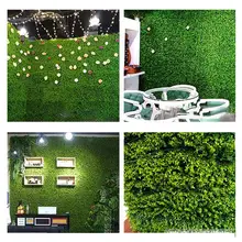 Размер 40 см* 60 см квадратный коврик Домашний садовый декор искусственная трава газон ковер газон открытый цветок стены искусственное пластиковое растение газон