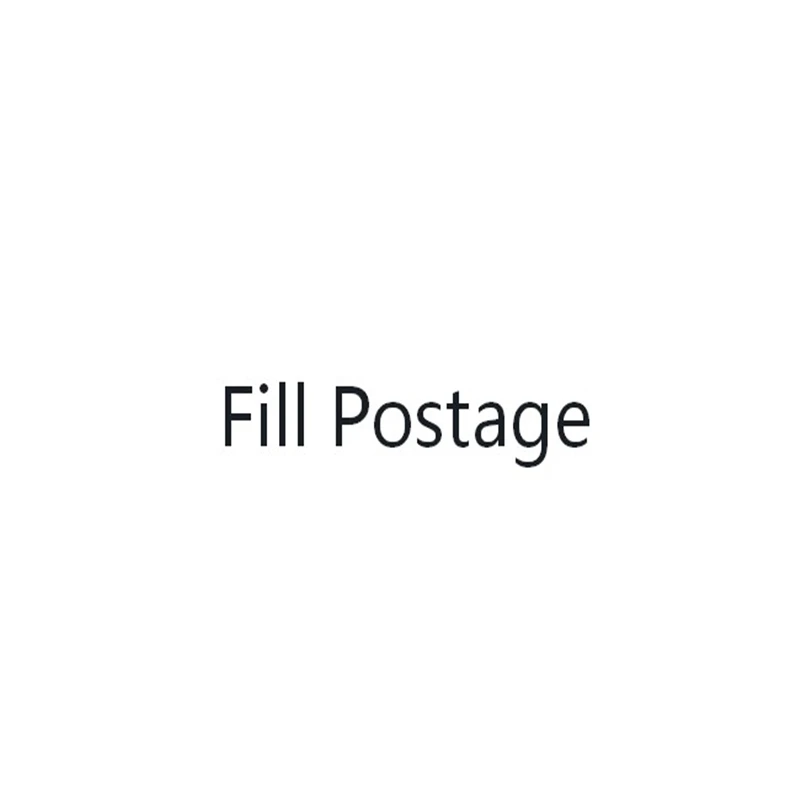

Fill Postage