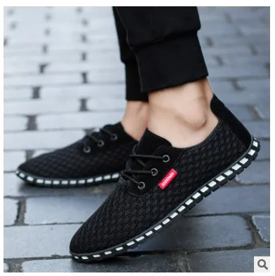 

Summer Male Casual Shoes for Men Canvas Shoes Outdoor Sneakers Air Mesh Flats Brand Breathable Ferrary Shoes Zapatos Hombre