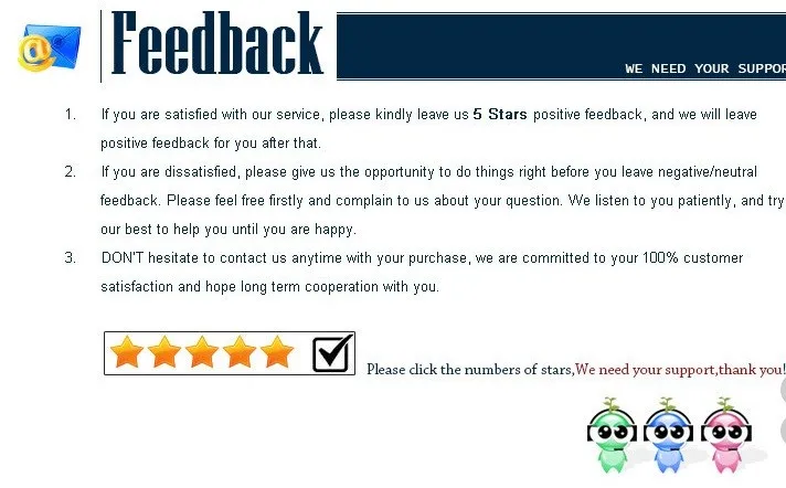 feedback