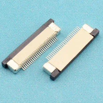 

(100Pcs/lot) 0.5mm-26P Down Drawer Mode Pitch 0.5mm 26Pin FFC FPC Connector Socket Wholesale