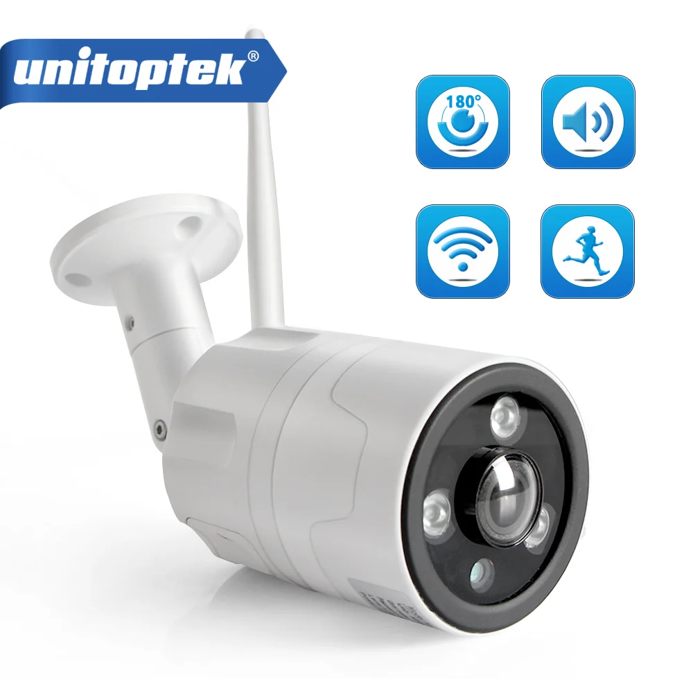 Outdoor WIFI IP font b Camera b font ONVIF 1080P Fisheye Lens 180 Degrees View Security