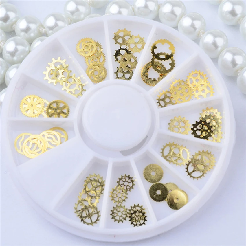 

Nail sticker 3d 3D Decal Stickers Nail Art Tip DIY Decoration Stamping Manicure nail decals metal adesivi unghie 0110