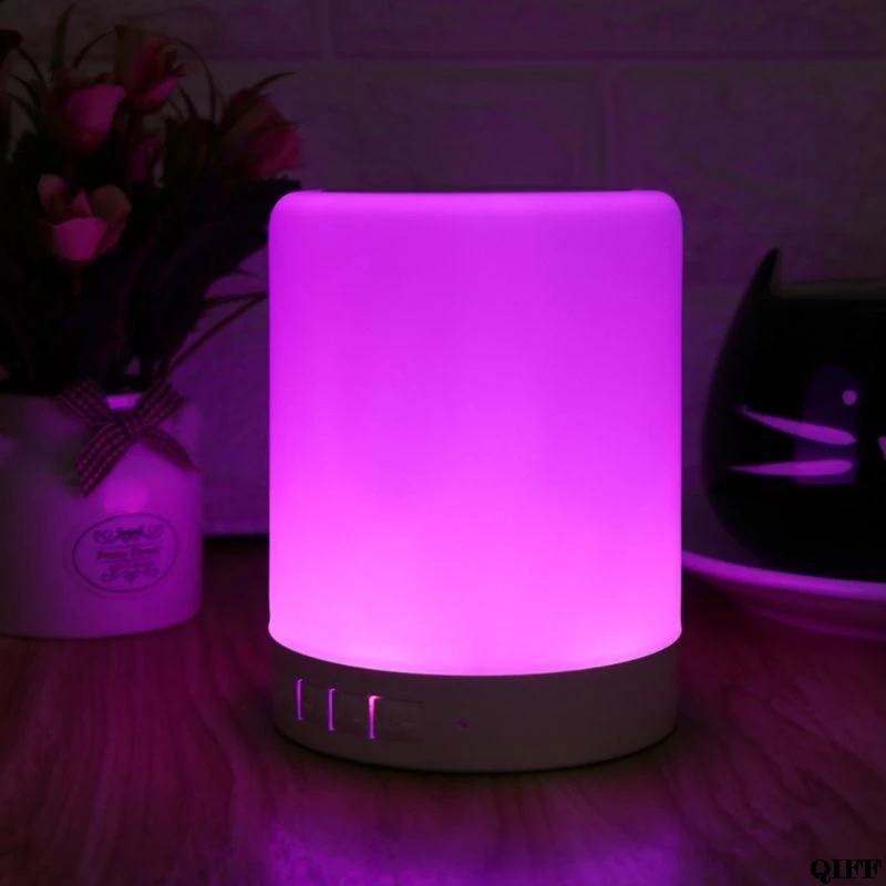 Прямая поставка и оптовая продажа Bluetooth динамик Сенсорная лампа магнитный