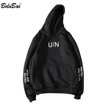 

BOLUBAO Fashion Brand Men Hoodies Sweatshirt Autumn Winter Men Letter Printing Pullover Men Hoodies Street Clothing