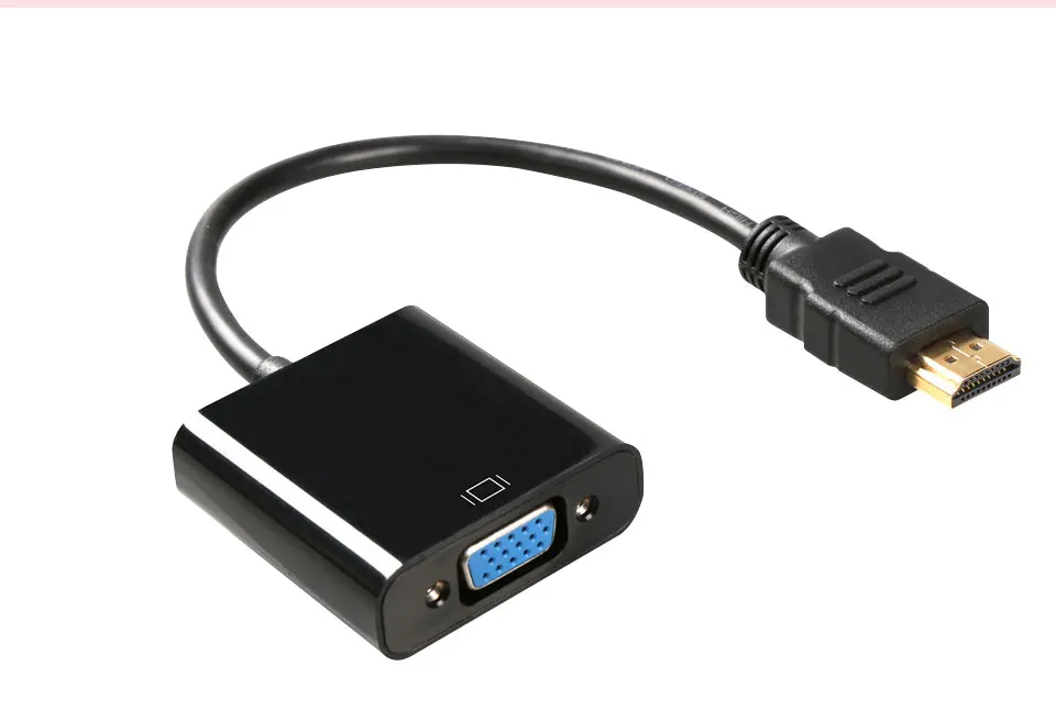 HDMI to VGA Adapter HDMI Male to VGA Female Video Converter 1080P Digital to Analog Audio for PC Laptop DVD HDTV PS4 (9)